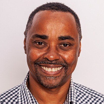 Portrait of Mark Clarke